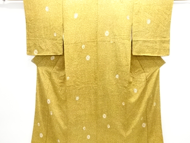 ロミナ✾m656＊美品 正絹 金駒刺繡 牡丹 桜 扇 振袖単品 ロミナ様専用✾m656＊美品 正絹 金駒刺繡 牡丹 桜 扇 振袖